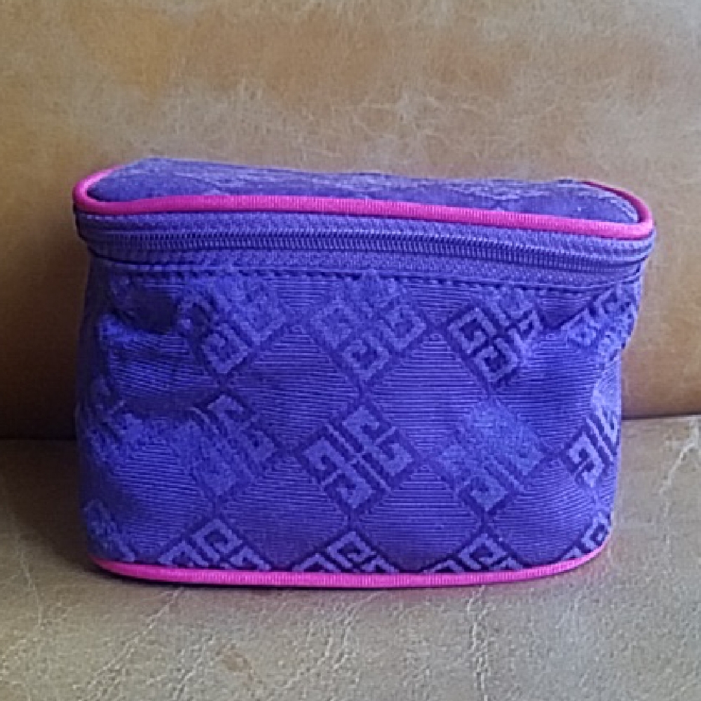 Givenchy Vintage Cosmetic Makeup Bag With Mirror